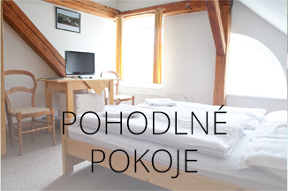 POHODLNÉ POKOJE