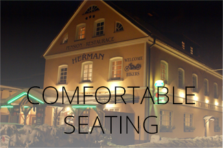 Comfortable seating